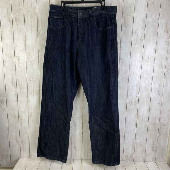 ROCAWEAR Men's SZ 38x33.5 Original Fit Jeans 10-683-0 038-77 Y2K Streetwear - Picture 1 of 10